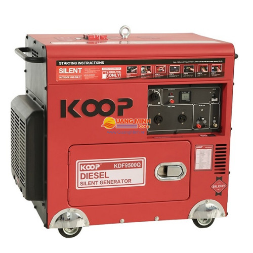 Máy phát điện Koop KDF9500Q